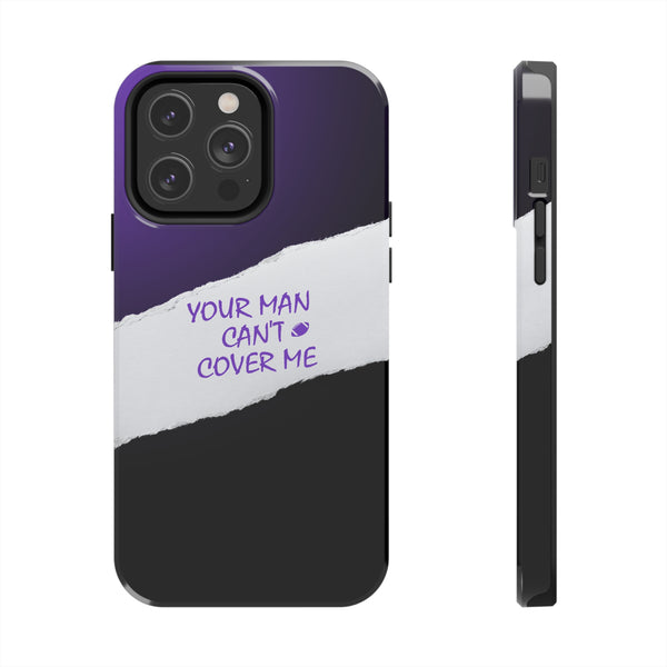 YMCCM Purple & Black iPhone Case