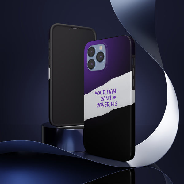 YMCCM Purple & Black iPhone Case