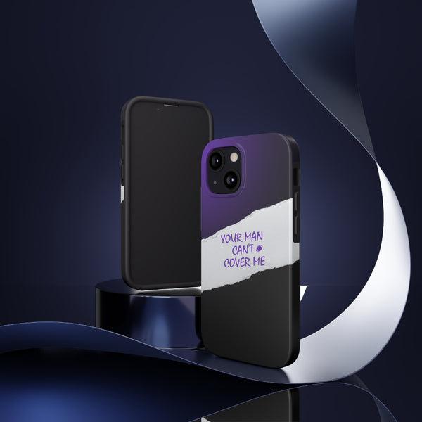 YMCCM Purple & Black iPhone Case