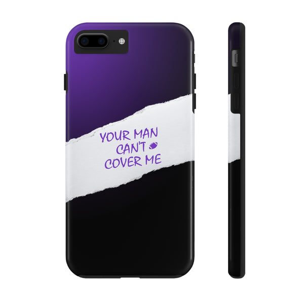 YMCCM Purple & Black iPhone Case