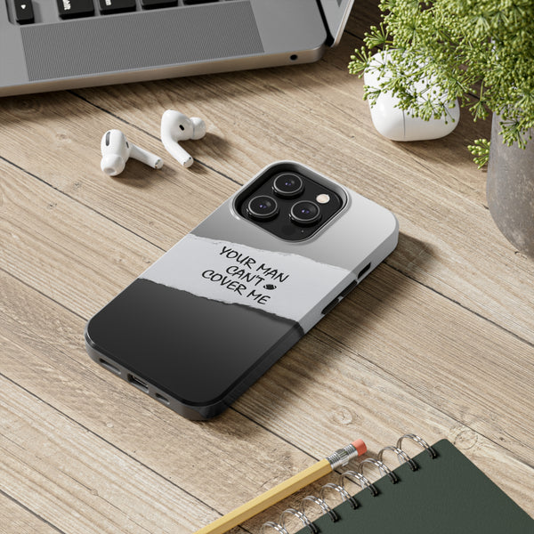 YMCCM Grey & Black iPhone Case