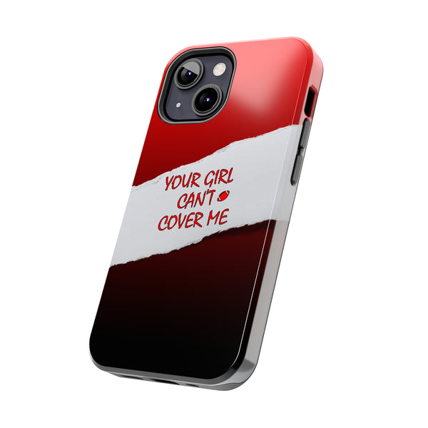 YGCCM Red & Black iPhone Case