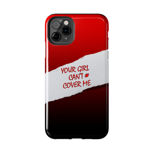 YGCCM Red & Black iPhone Case