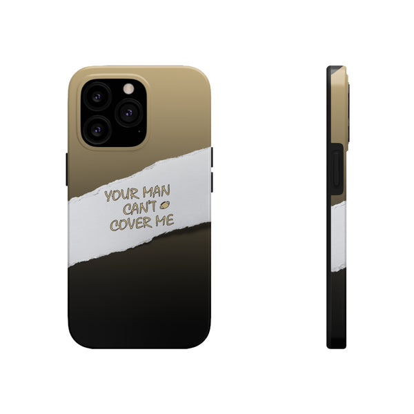 YMCCM Gold & Black iPhone Case