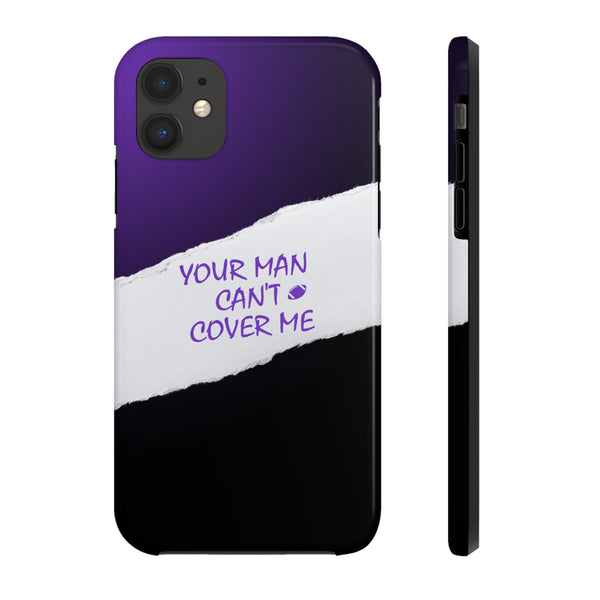 YMCCM Purple & Black iPhone Case