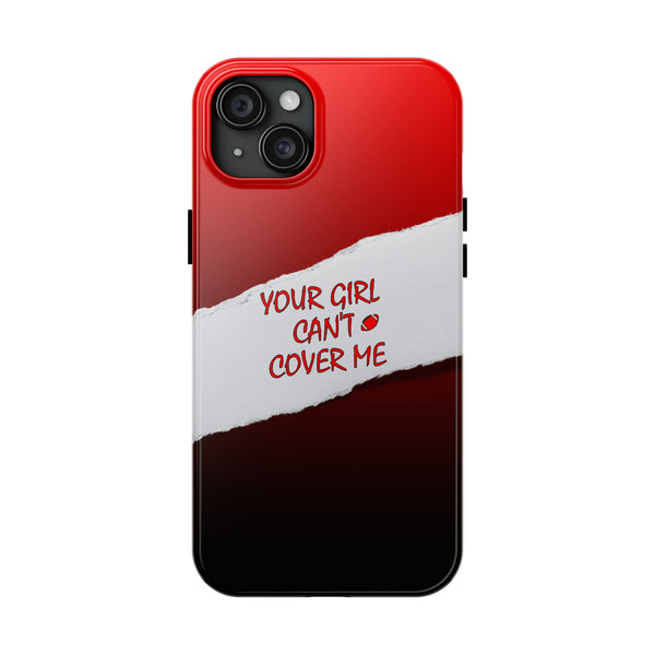 YGCCM Red & Black iPhone Case