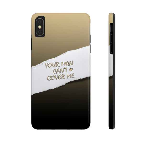 YMCCM Gold & Black iPhone Case