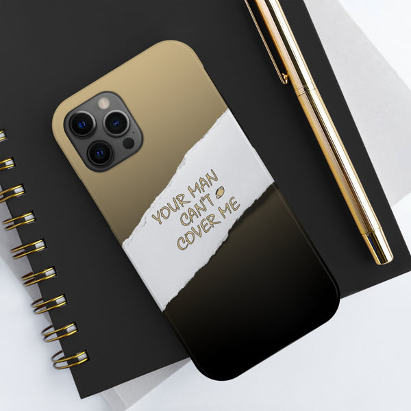 YMCCM Gold & Black iPhone Case