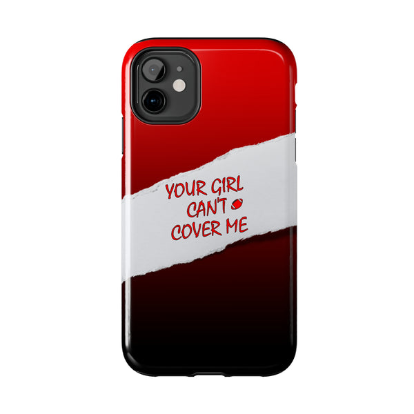 YGCCM Red & Black iPhone Case