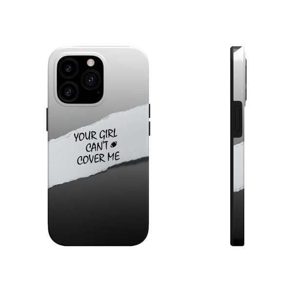 YGCCM Grey & Black iPhone Case