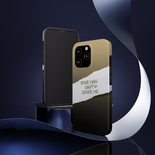 YMCCM Gold & Black iPhone Case