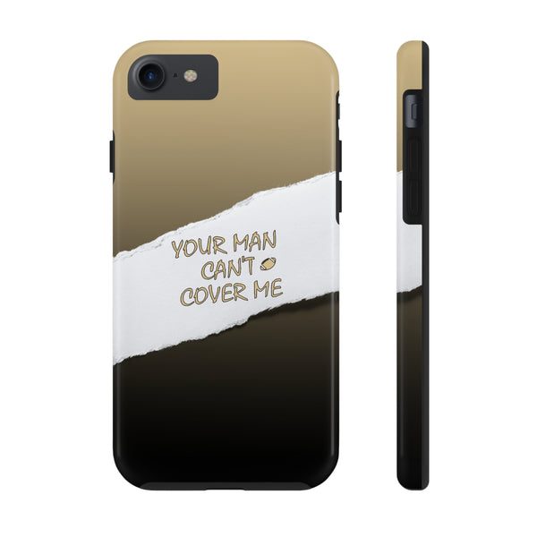 YMCCM Gold & Black iPhone Case