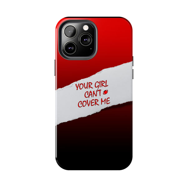 YGCCM Red & Black iPhone Case