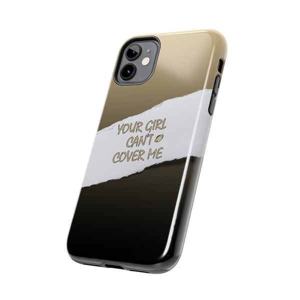 YGCCM Gold & Black iPhone Case