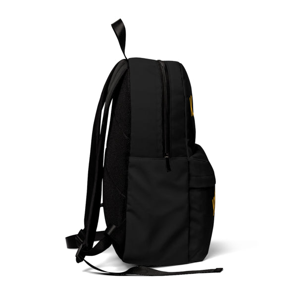 Custom Black & Yellow YMCCM Backpack