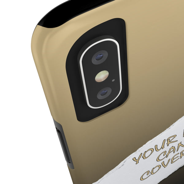 YMCCM Gold & Black iPhone Case