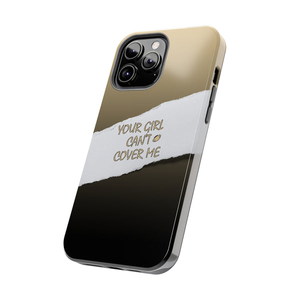 YGCCM Gold & Black iPhone Case