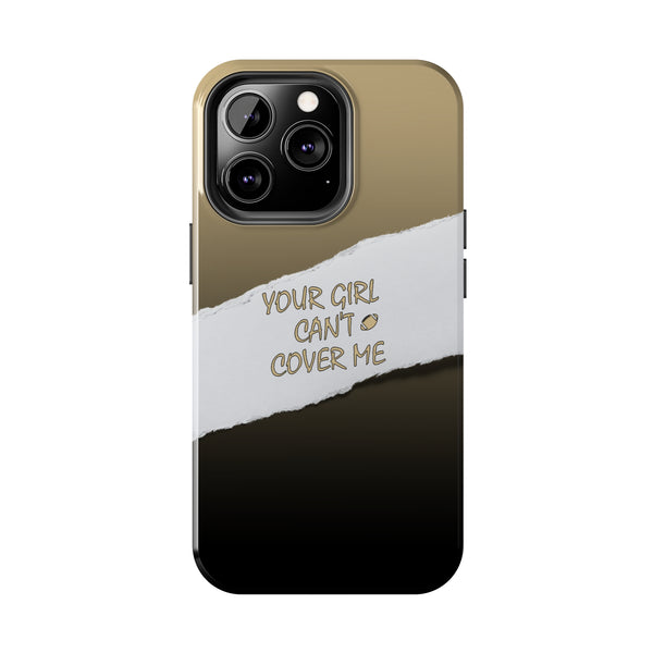 YGCCM Gold & Black iPhone Case