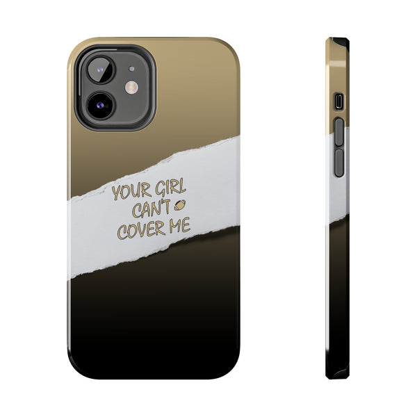 YGCCM Gold & Black iPhone Case