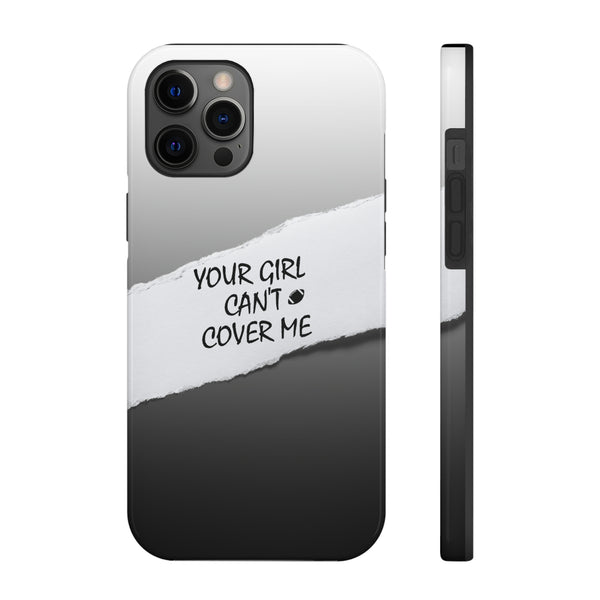 YGCCM Grey & Black iPhone Case