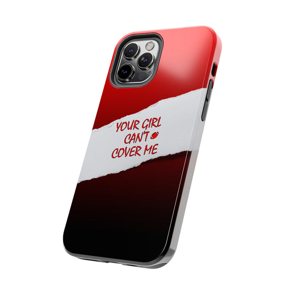 YGCCM Red & Black iPhone Case