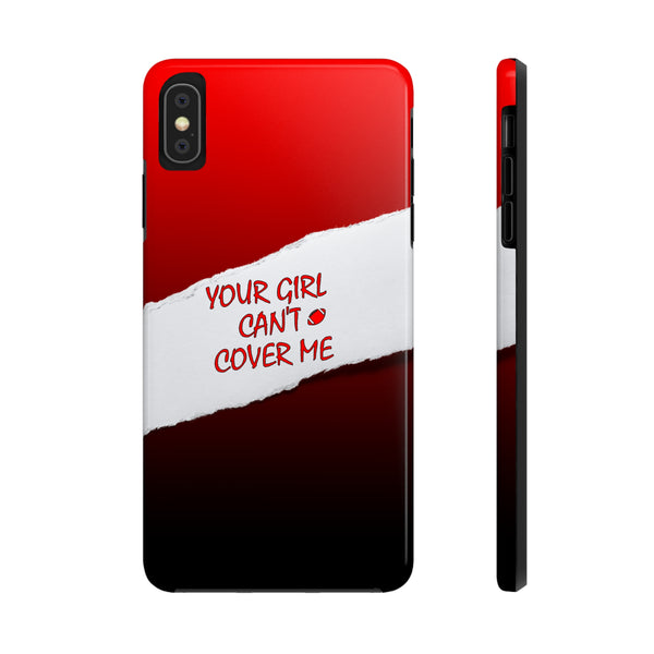 YGCCM Red & Black iPhone Case