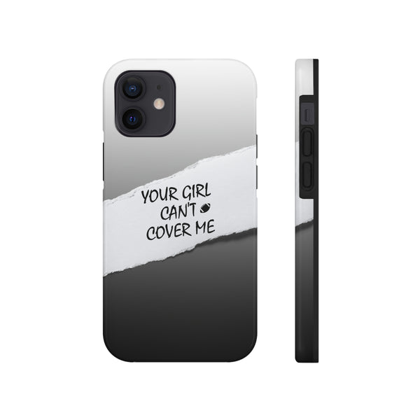 YGCCM Grey & Black iPhone Case