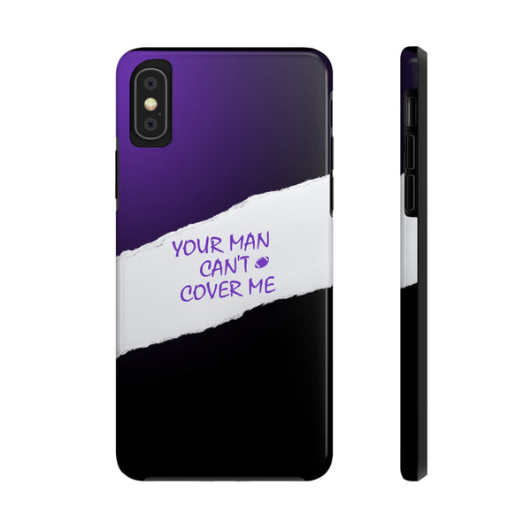 YMCCM Purple & Black iPhone Case