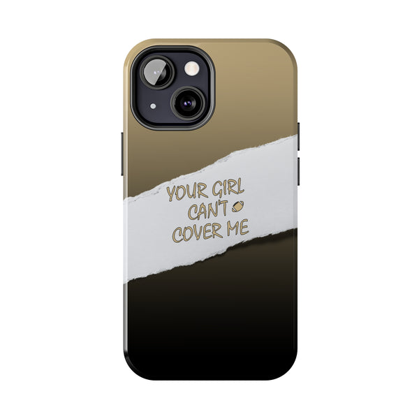 YGCCM Gold & Black iPhone Case