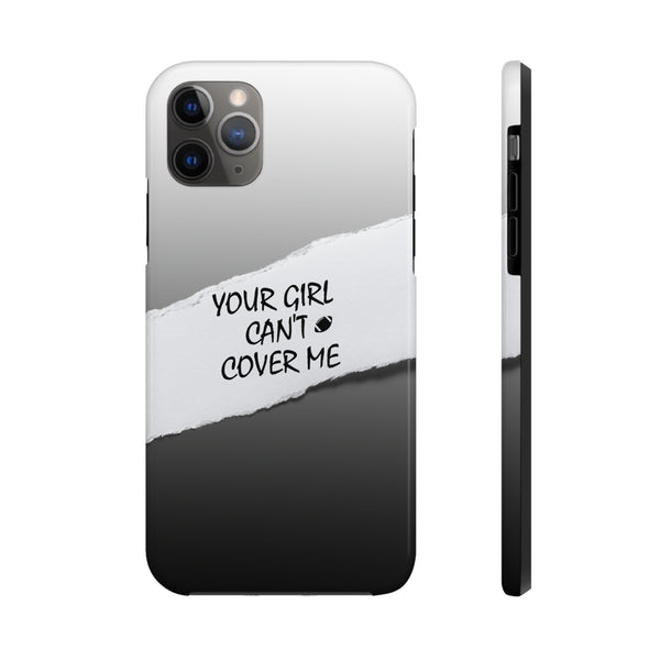 YGCCM Grey & Black iPhone Case