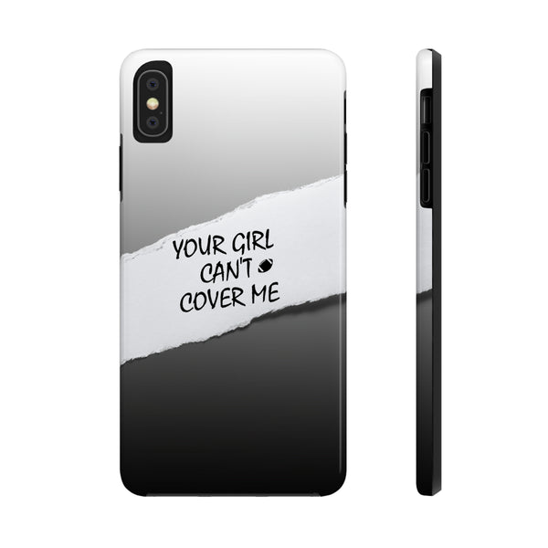 YGCCM Grey & Black iPhone Case