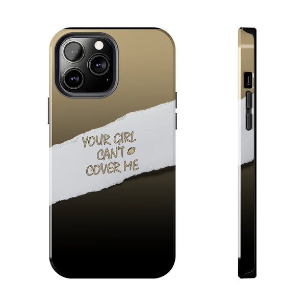 YGCCM Gold & Black iPhone Case