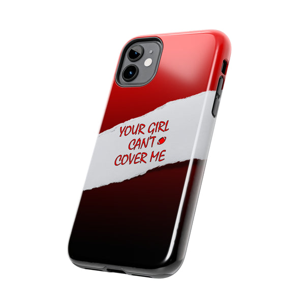 YGCCM Red & Black iPhone Case