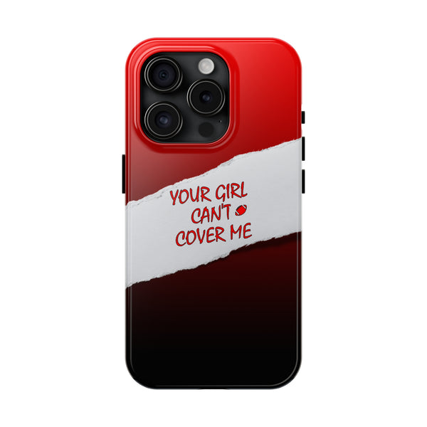 YGCCM Red & Black iPhone Case