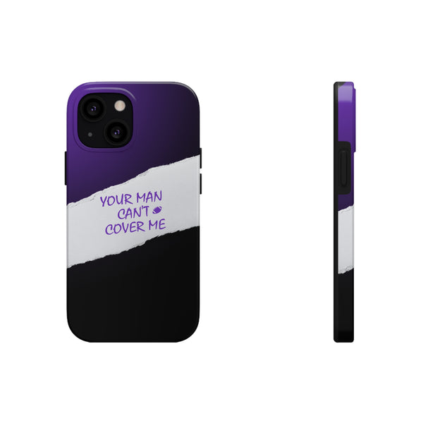 YMCCM Purple & Black iPhone Case