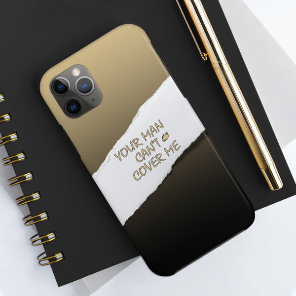 YMCCM Gold & Black iPhone Case