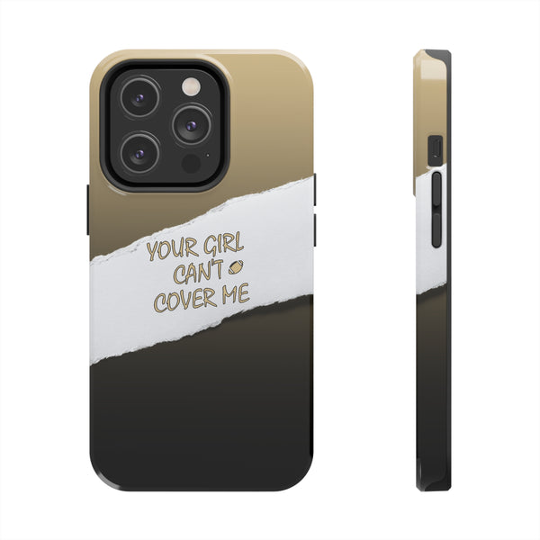 YGCCM Gold & Black iPhone Case