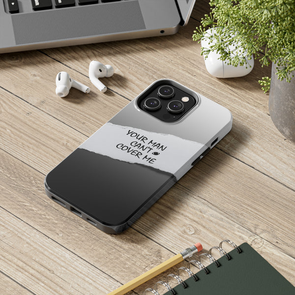 YMCCM Grey & Black iPhone Case