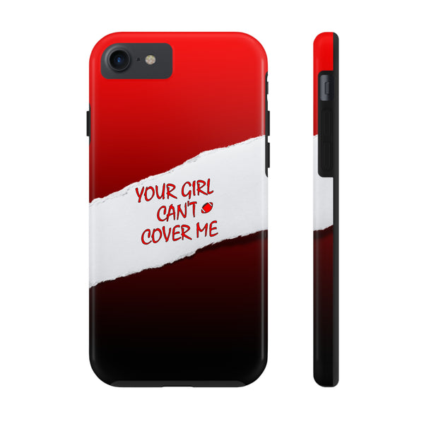 YGCCM Red & Black iPhone Case