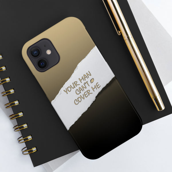 YMCCM Gold & Black iPhone Case