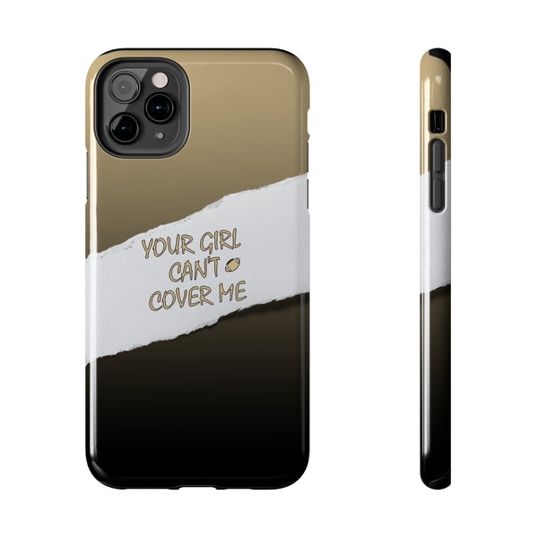 YGCCM Gold & Black iPhone Case