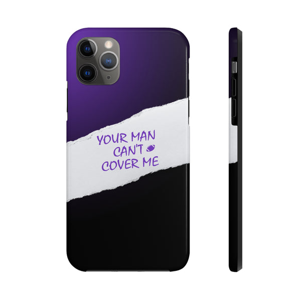 YMCCM Purple & Black iPhone Case