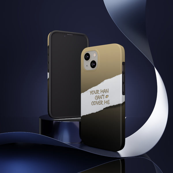 YMCCM Gold & Black iPhone Case