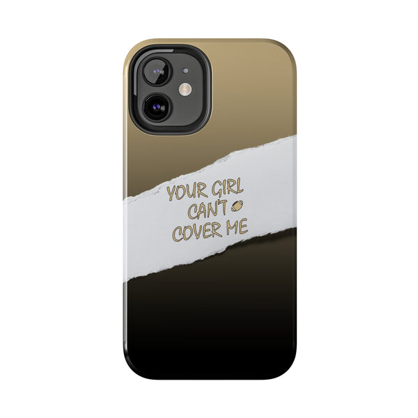 YGCCM Gold & Black iPhone Case