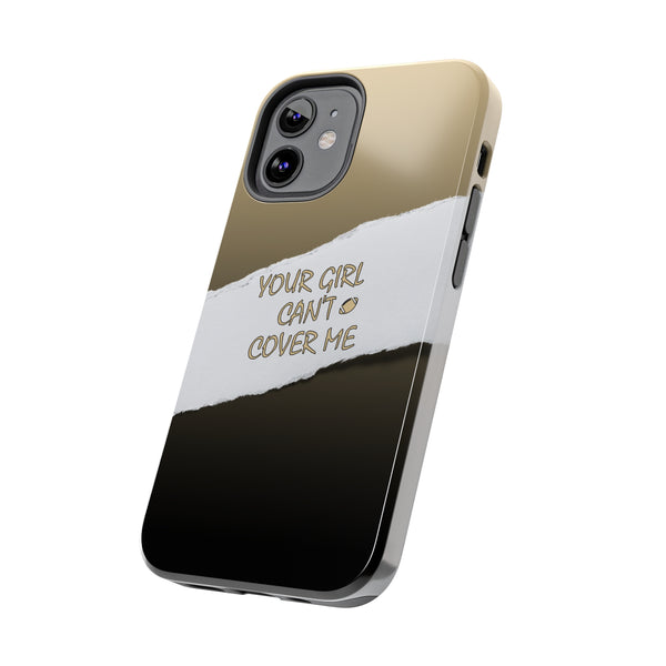 YGCCM Gold & Black iPhone Case