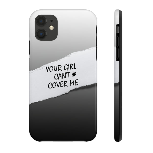 YGCCM Grey & Black iPhone Case