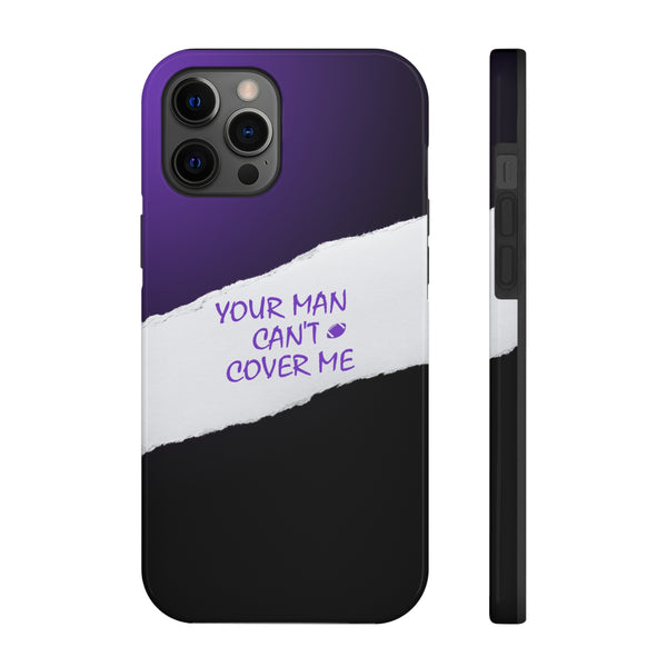 YMCCM Purple & Black iPhone Case