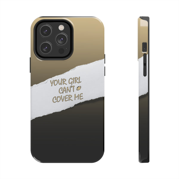 YGCCM Gold & Black iPhone Case