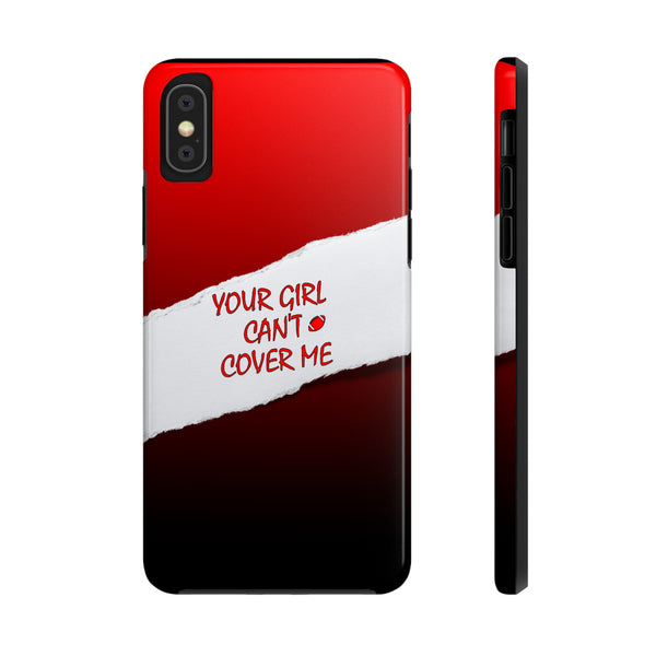 YGCCM Red & Black iPhone Case