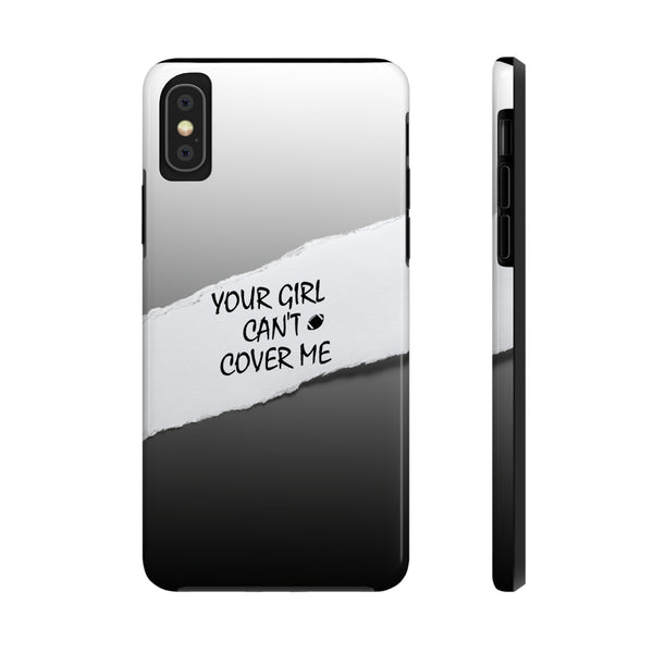 YGCCM Grey & Black iPhone Case